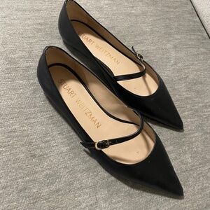 Stuart Weitzman Emilia leather loafers